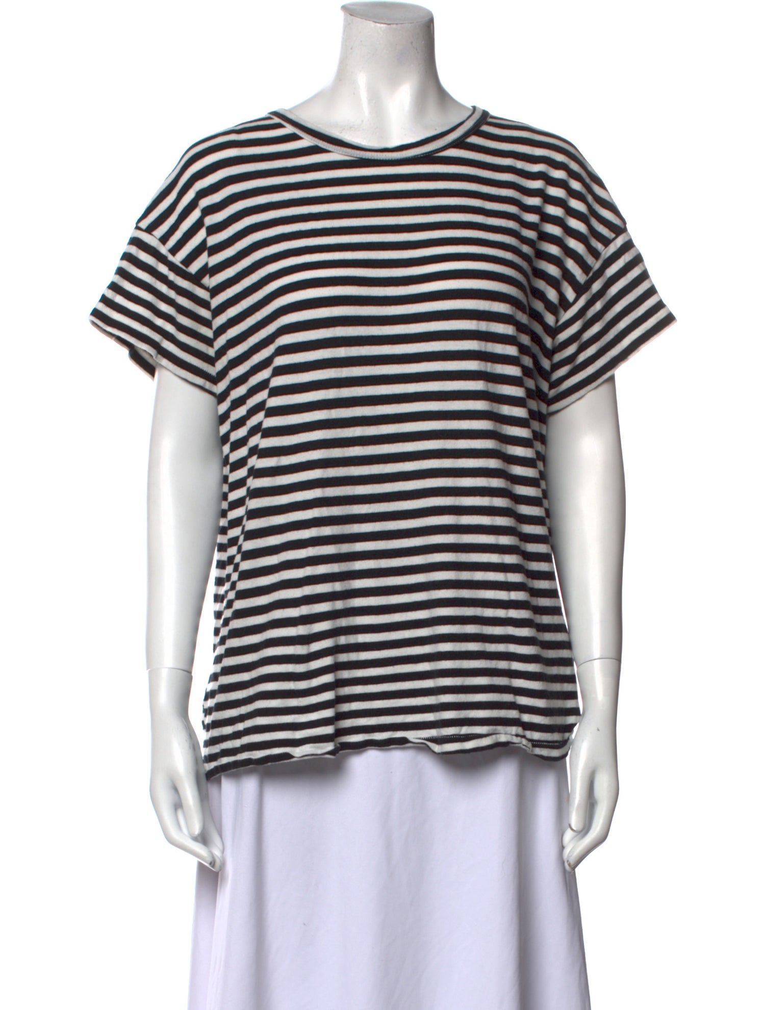The Great Striped Crew Neck T-Shirt
