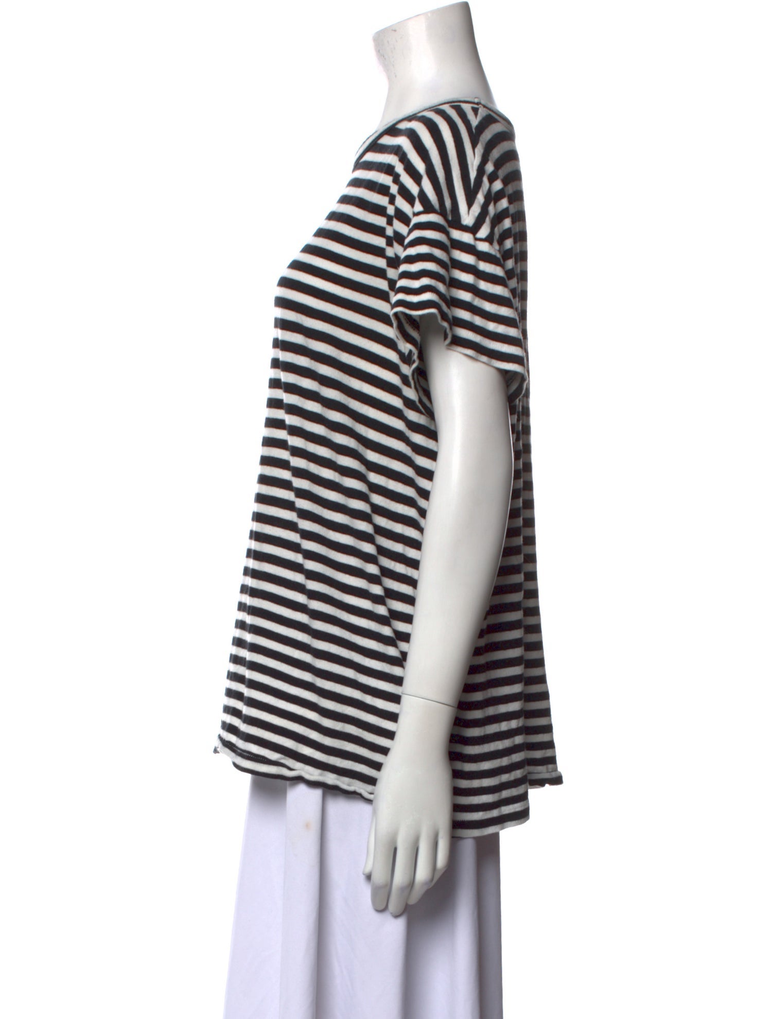 The Great Striped Crew Neck T-Shirt