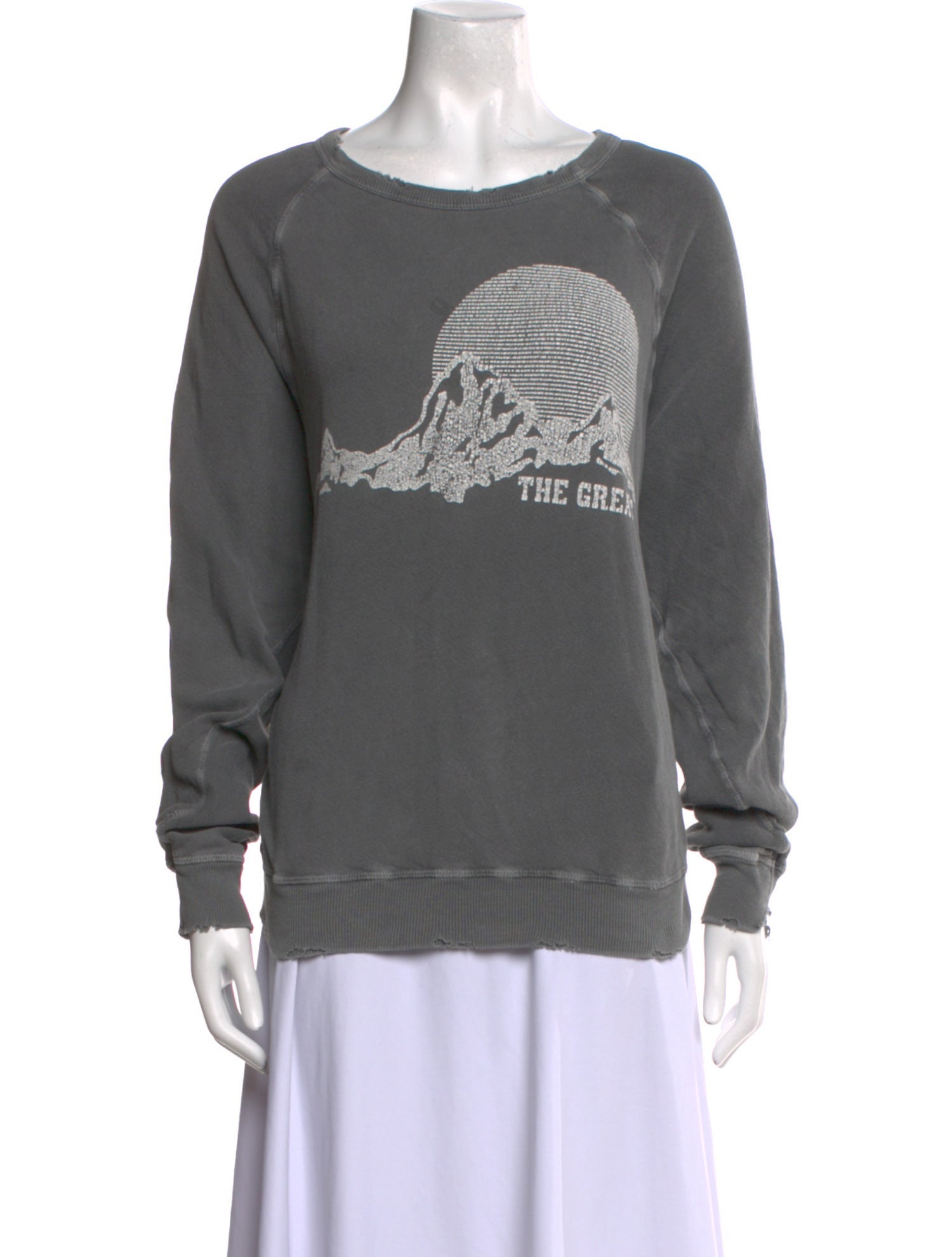 The Great Graphic Print Crew Neck Sweatshirt