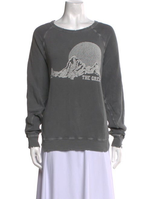 The Great Graphic Print Crew Neck Sweatshirt