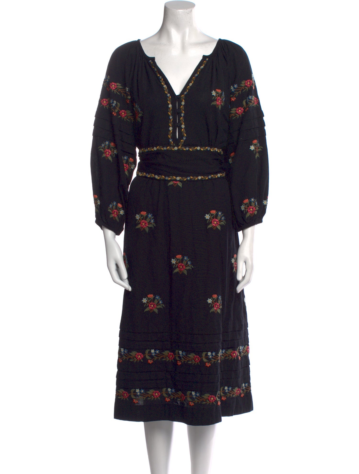 The Great Floral Print Midi Length Dress