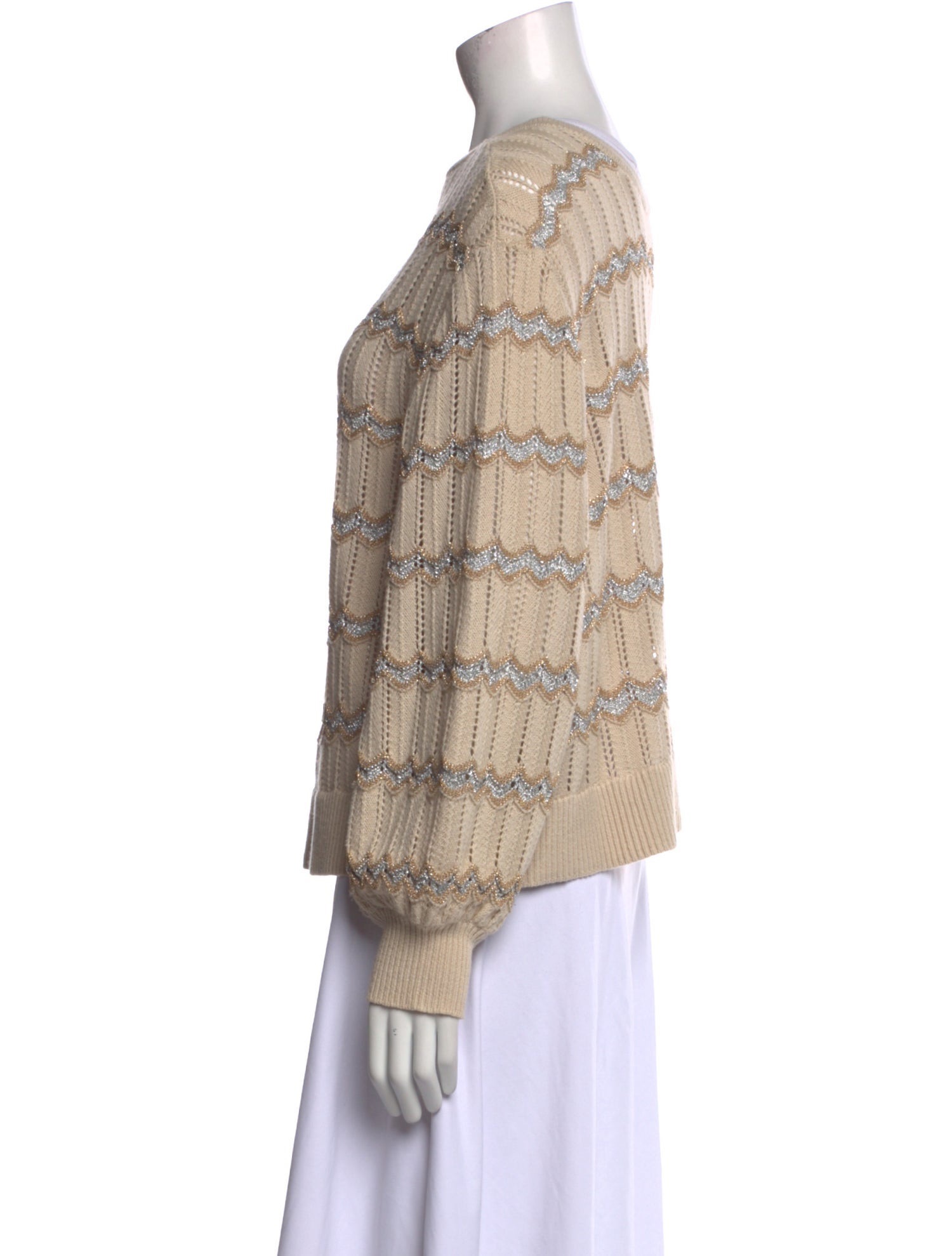 The Great Striped Bateau Neckline Sweater