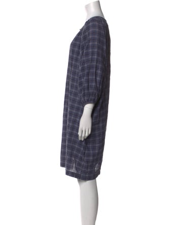 The Great Plaid Print Knee-Length Dress