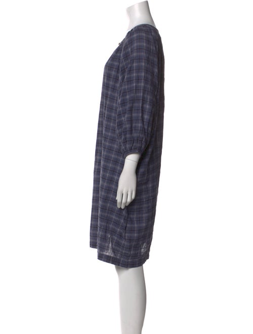 The Great Plaid Print Knee-Length Dress