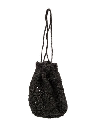 The Great Raffia Bucket Bag