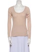 The Great Scoop Neck Long Sleeve Top