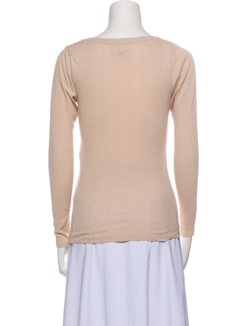 The Great Scoop Neck Long Sleeve Top