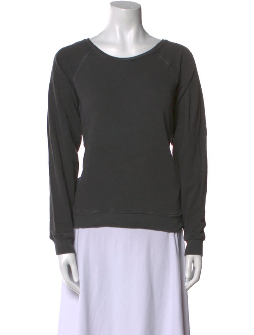 The Great Scoop Neck Long Sleeve Sweatshirt