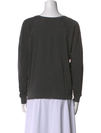 The Great Scoop Neck Long Sleeve Sweatshirt