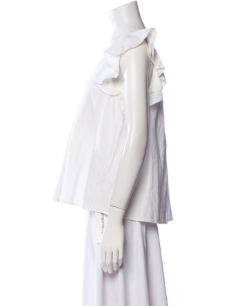 The Great Scoop Neck Sleeveless Top