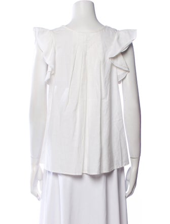 The Great Scoop Neck Sleeveless Top