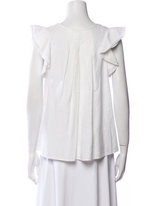 The Great Scoop Neck Sleeveless Top