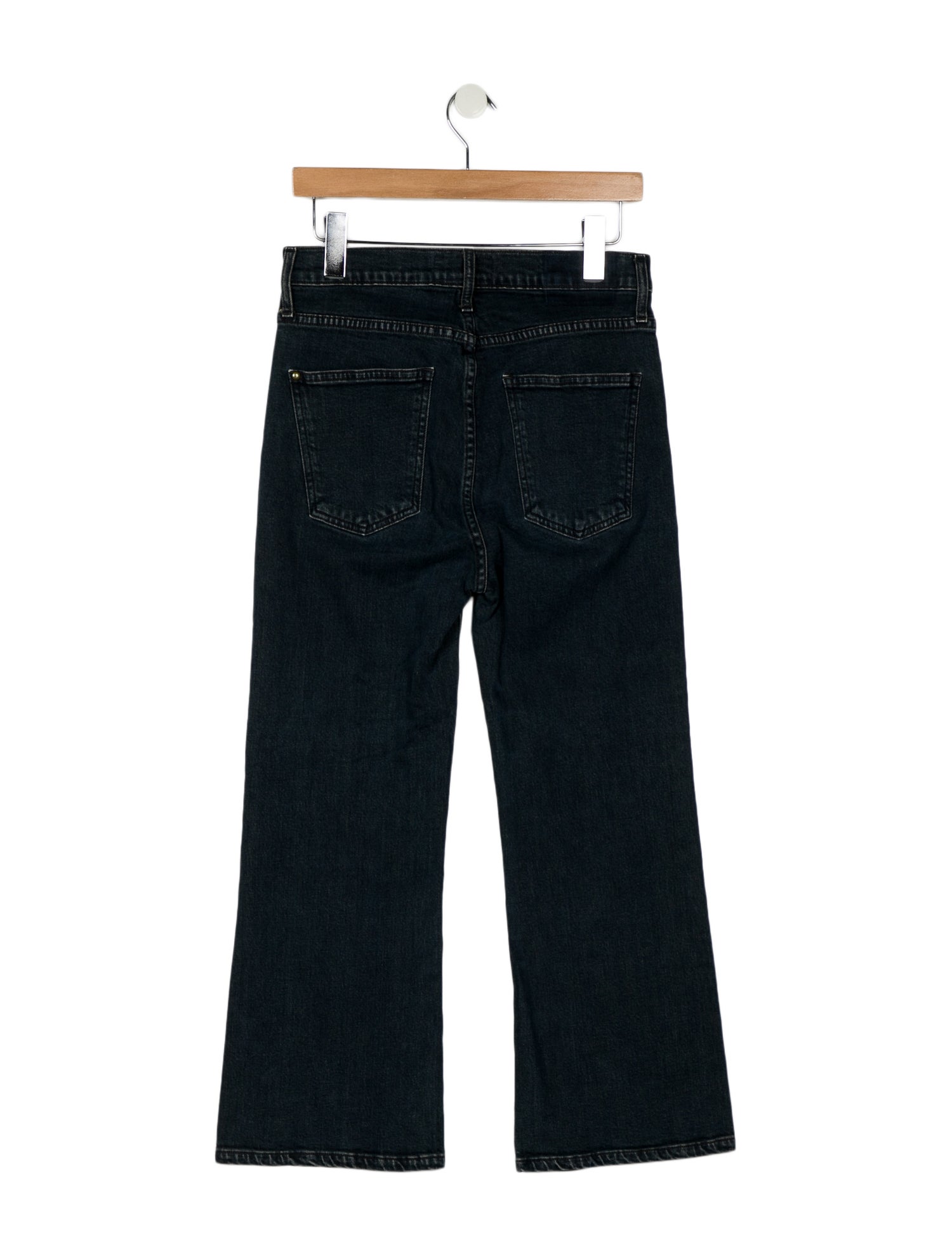 The Great Mid-Rise Wide Leg Jeans
