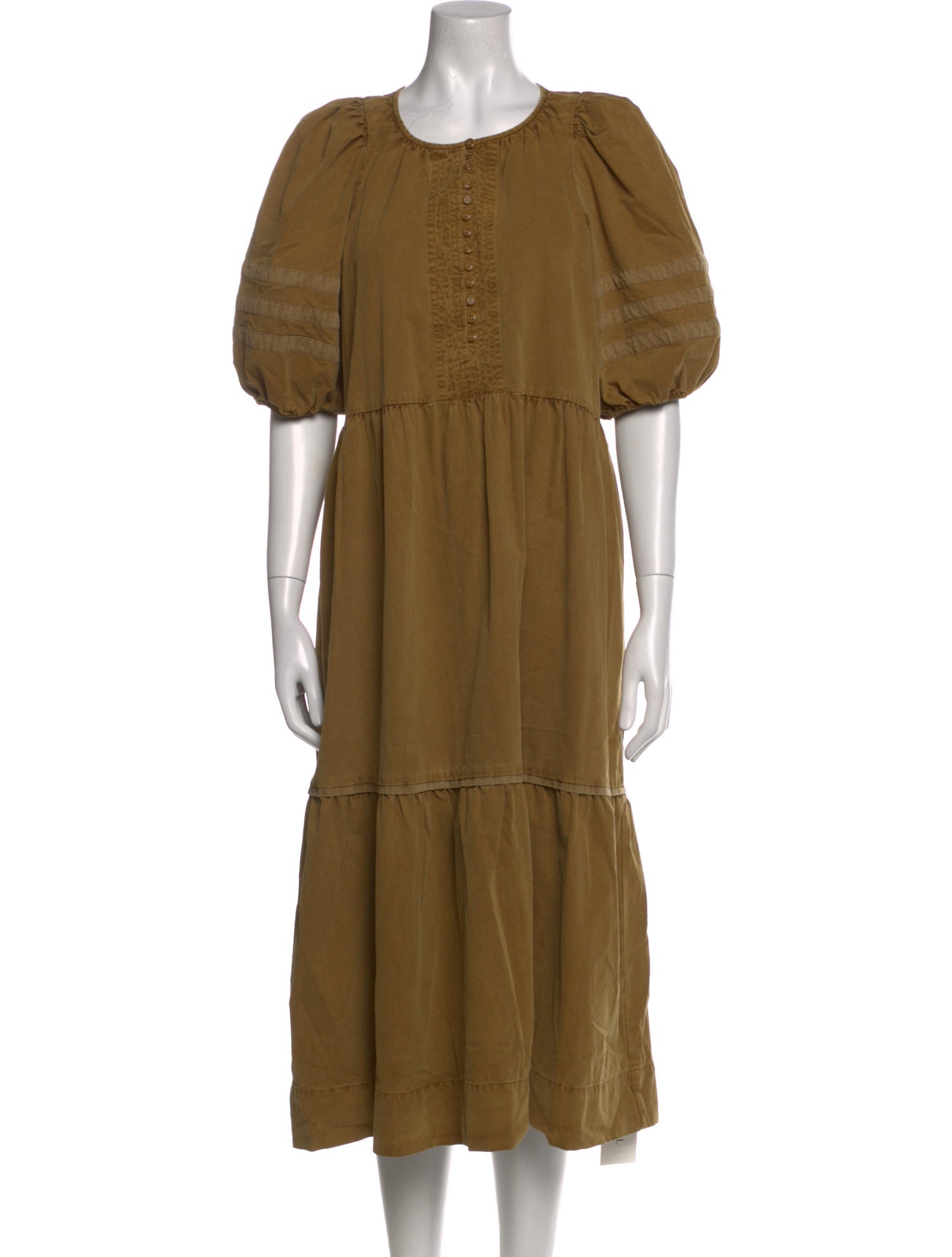 The Great Crew Neck Long Dress