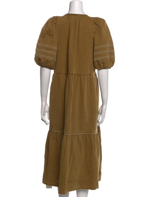 The Great Crew Neck Long Dress