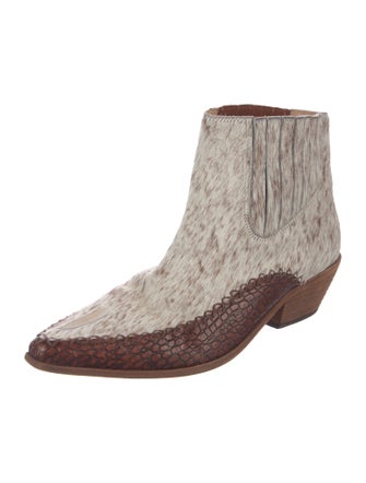 The Great Ponyhair Animal Print Western Boots