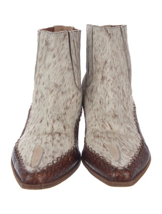 The Great Ponyhair Animal Print Western Boots