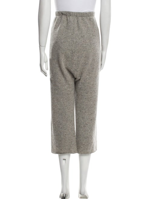 The Great Cashmere Raw-Edge Trim Sweatpants