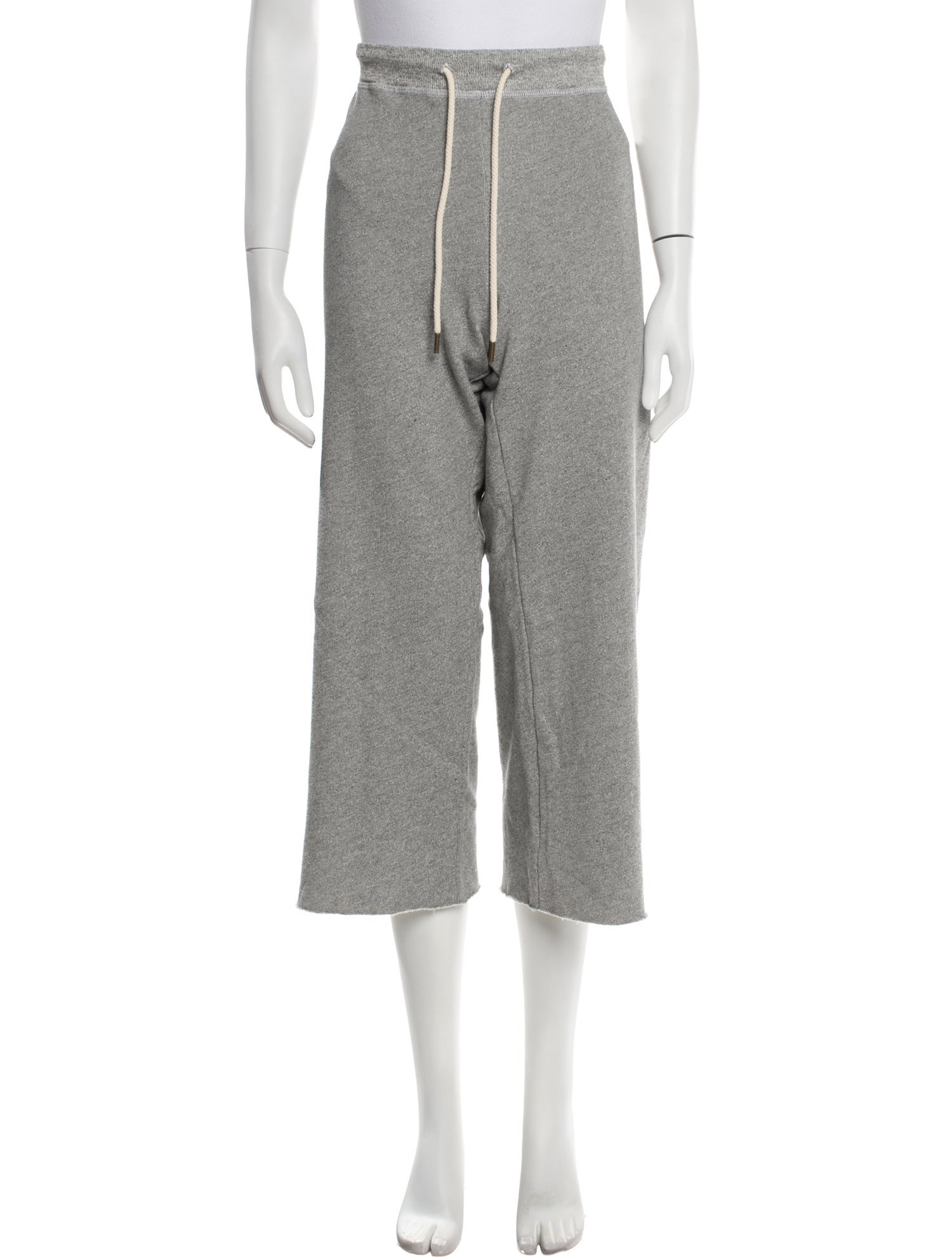 The Great Raw-Edge Trim Sweatpants