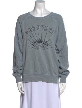 The Great Graphic Print Crew Neck Sweatshirt