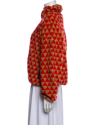 The Great Printed Faux Fur Jacket