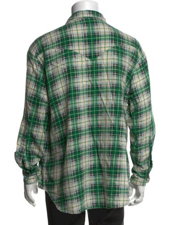 The Great Plaid Print Long Sleeve Western Shirt