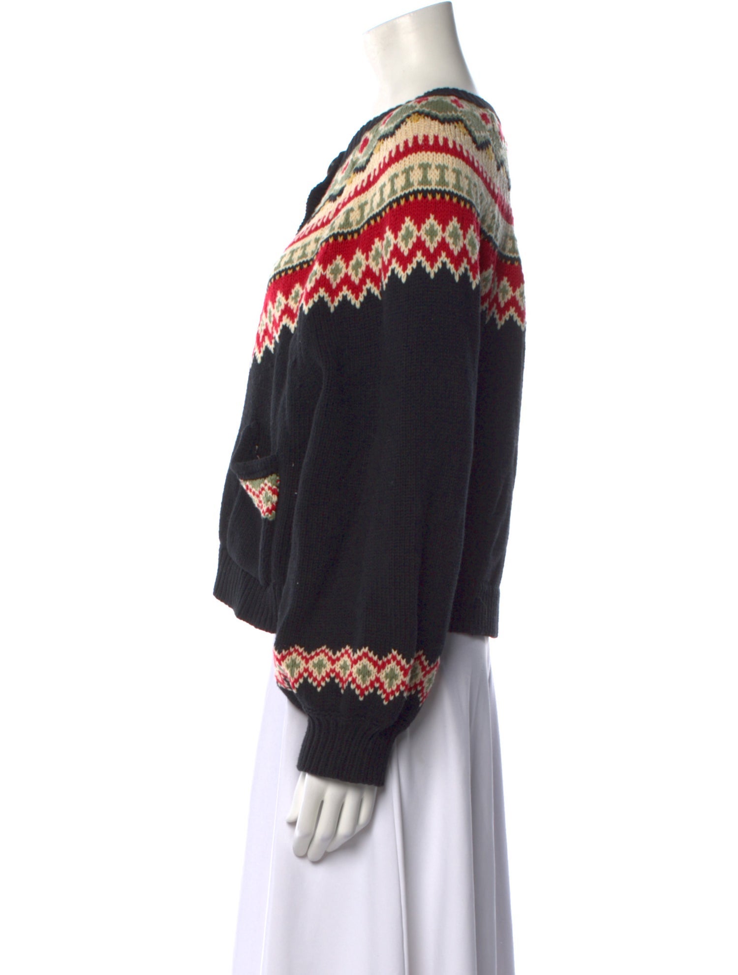 The Great Printed Scoop Neck Sweater