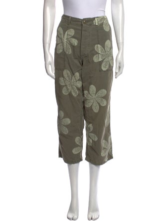 The Great Floral Print Straight Leg Pants