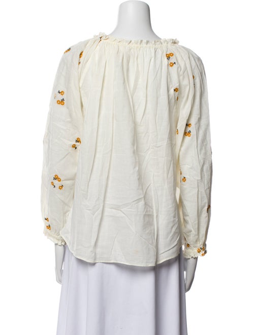 The Great Off-The-Shoulder Long Sleeve Blouse