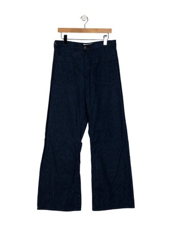 The Great High-Rise Wide Leg Jeans