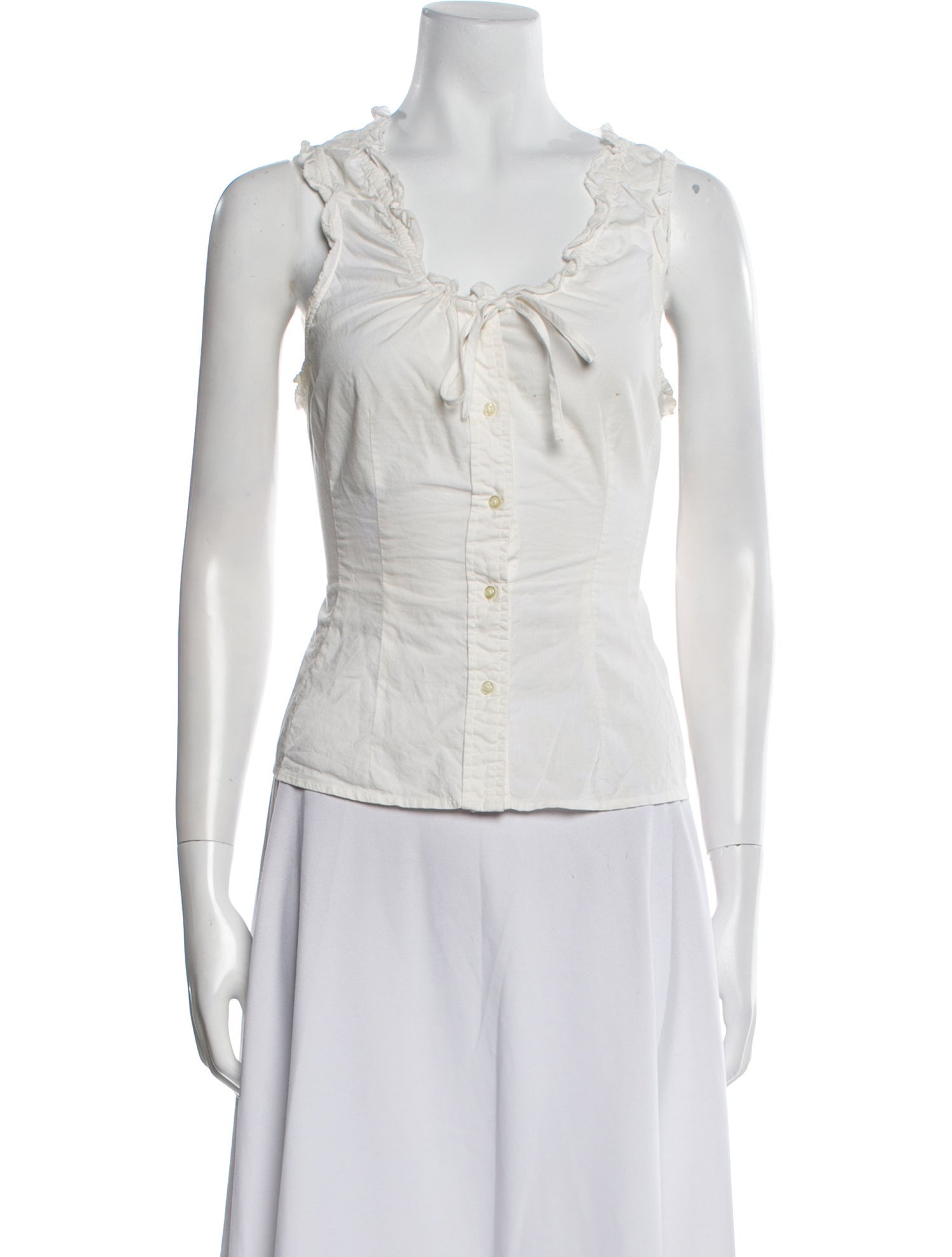 The Great Square Neckline Sleeveless Top