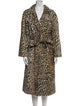 The Great Animal Print Faux Fur Coat