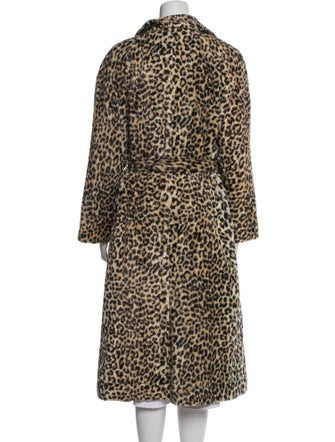 The Great Animal Print Faux Fur Coat