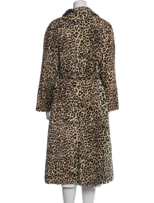 The Great Animal Print Faux Fur Coat