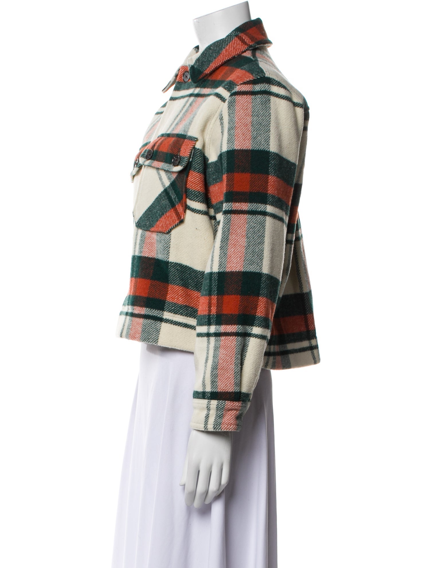 The Great Plaid Print Jacket