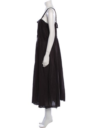The Great Square Neckline Long Dress