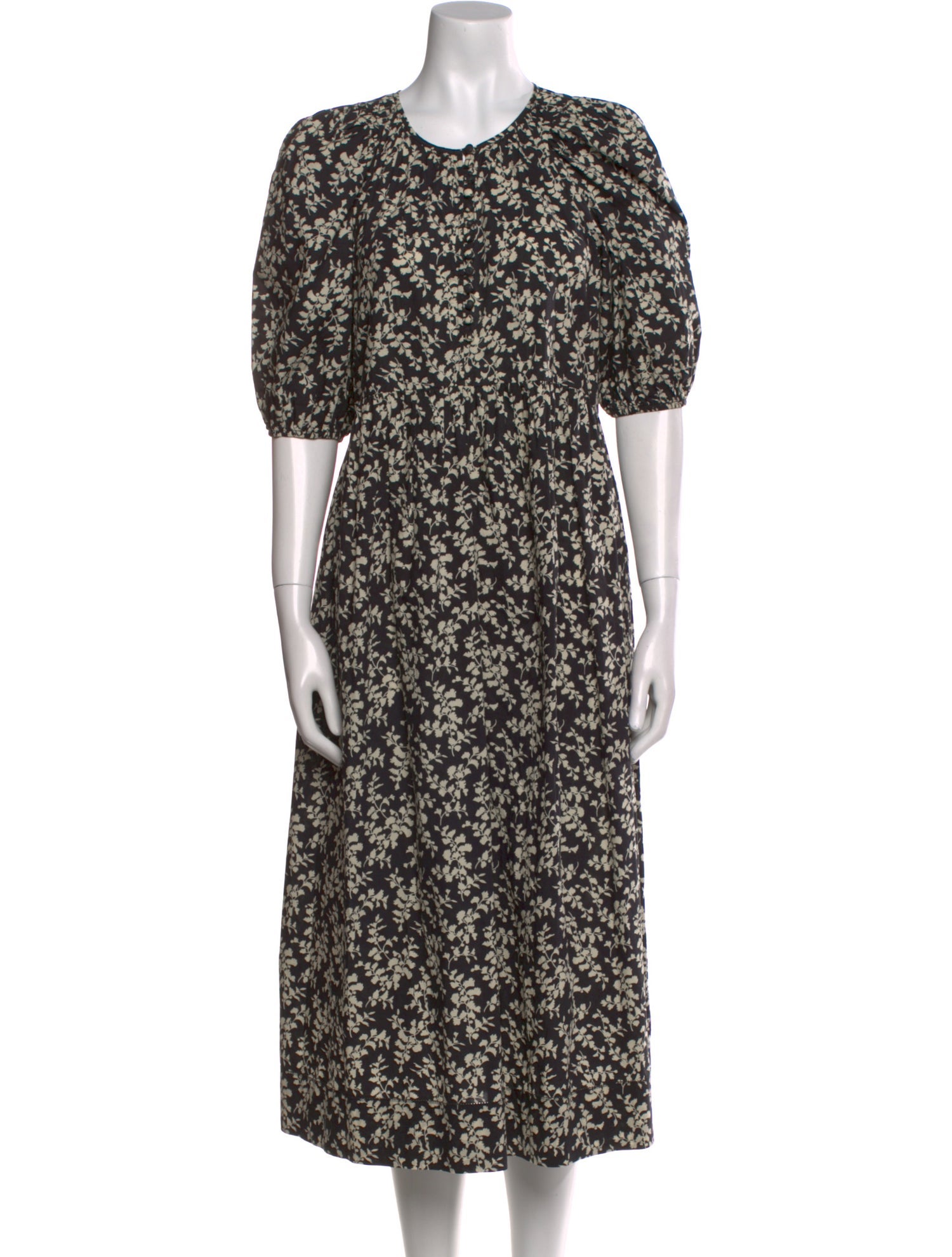 The Great Floral Print Midi Length Dress