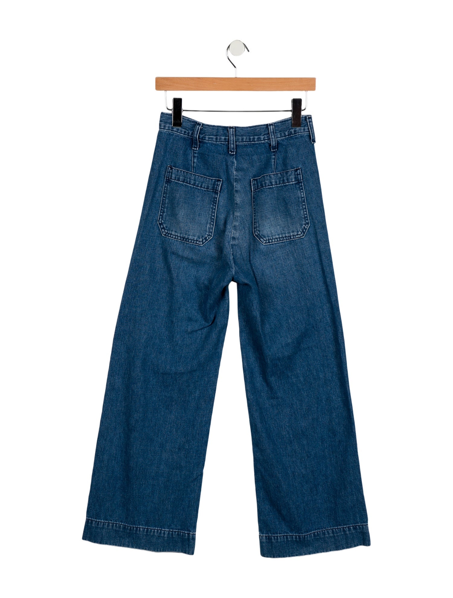 The Great High-Rise Wide Leg Jeans