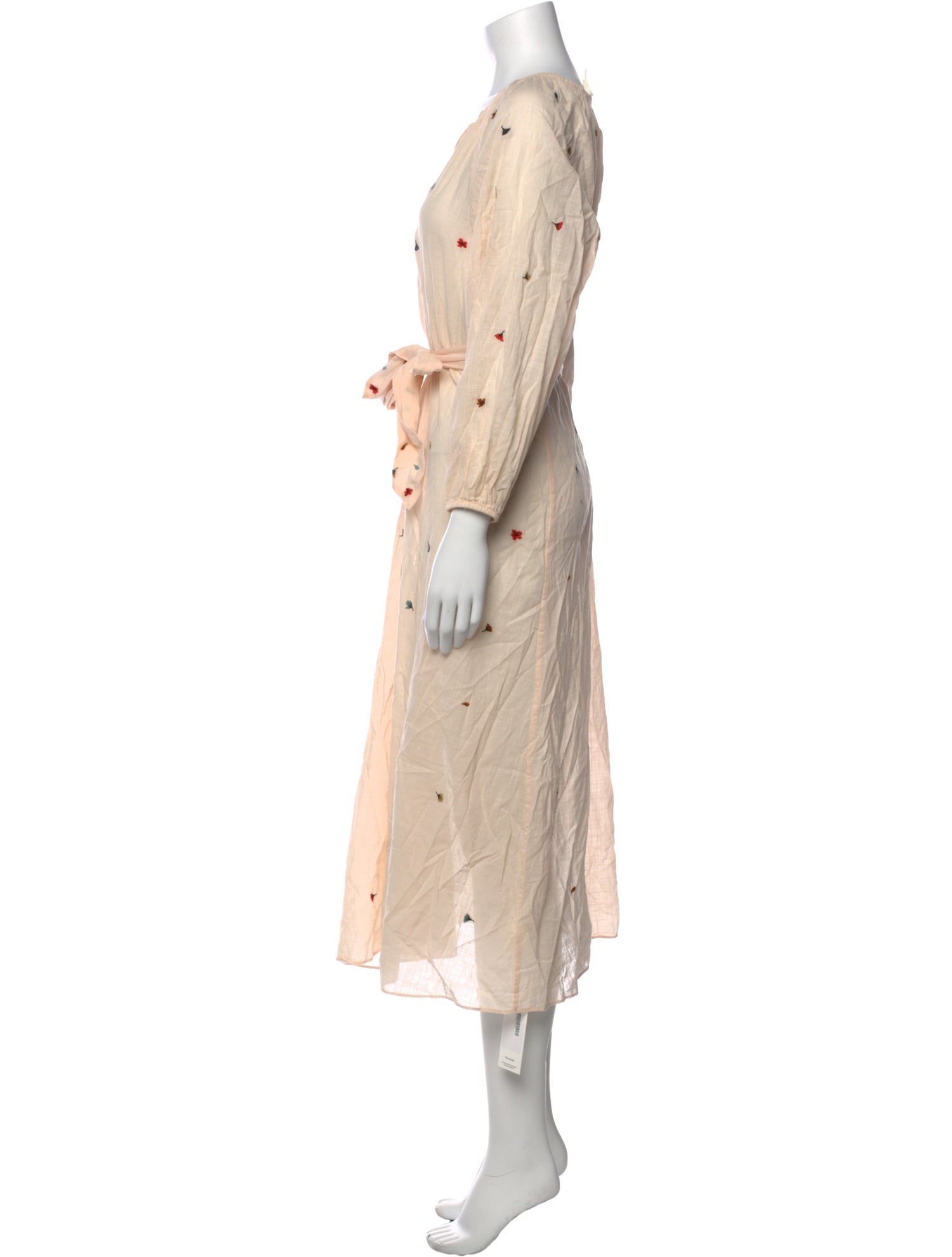 The Great V-Neck Midi Length Dress