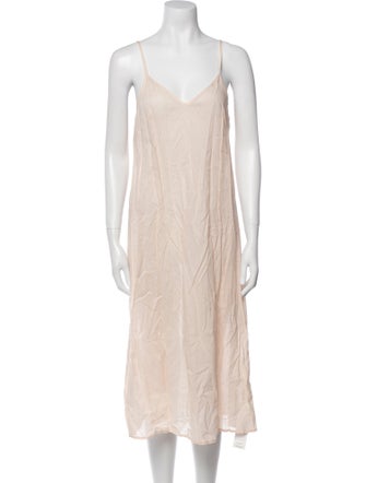 The Great V-Neck Midi Length Dress