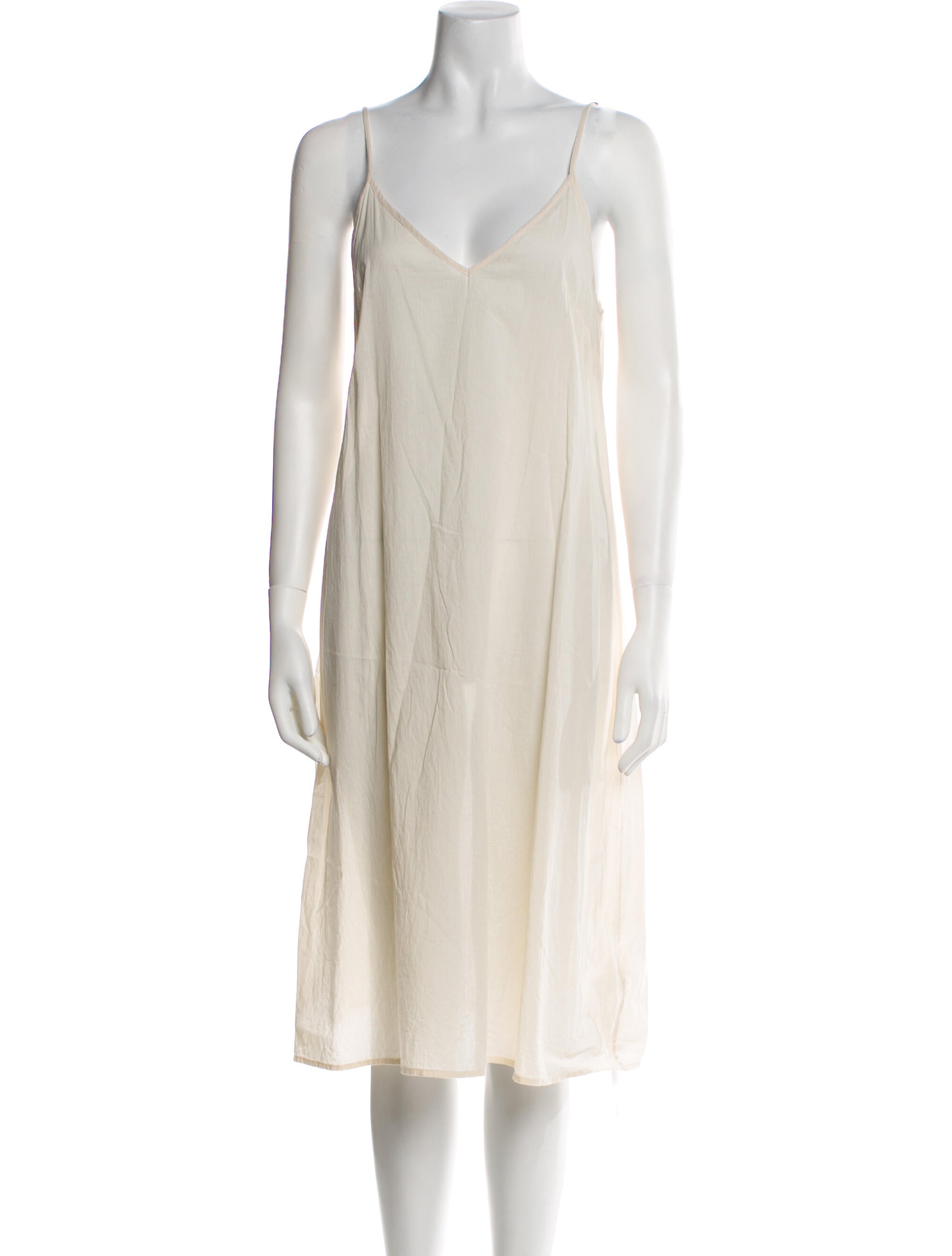 The Great V-Neck Midi Length Dress