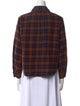 The Great Plaid Print Long Sleeve Button-Up Top
