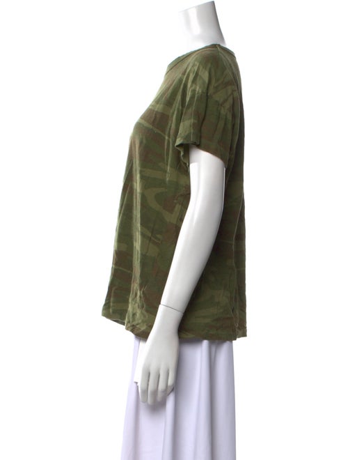 The Great Printed Scoop Neck T-Shirt