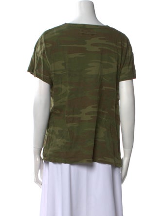 The Great Printed Scoop Neck T-Shirt