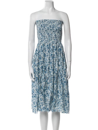 The Great Floral Print Knee-Length Dress