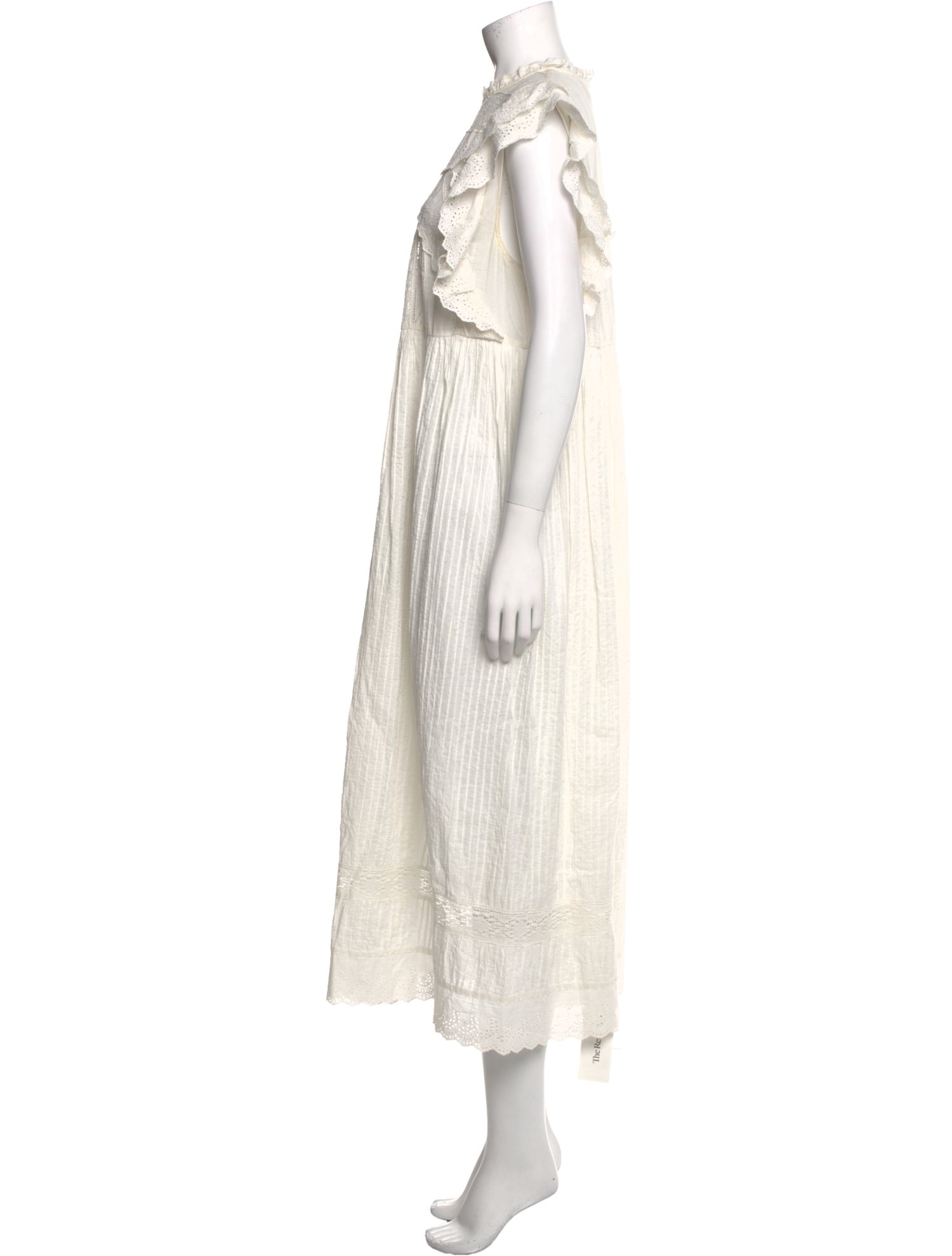 The Great Mock Neck Midi Length Dress