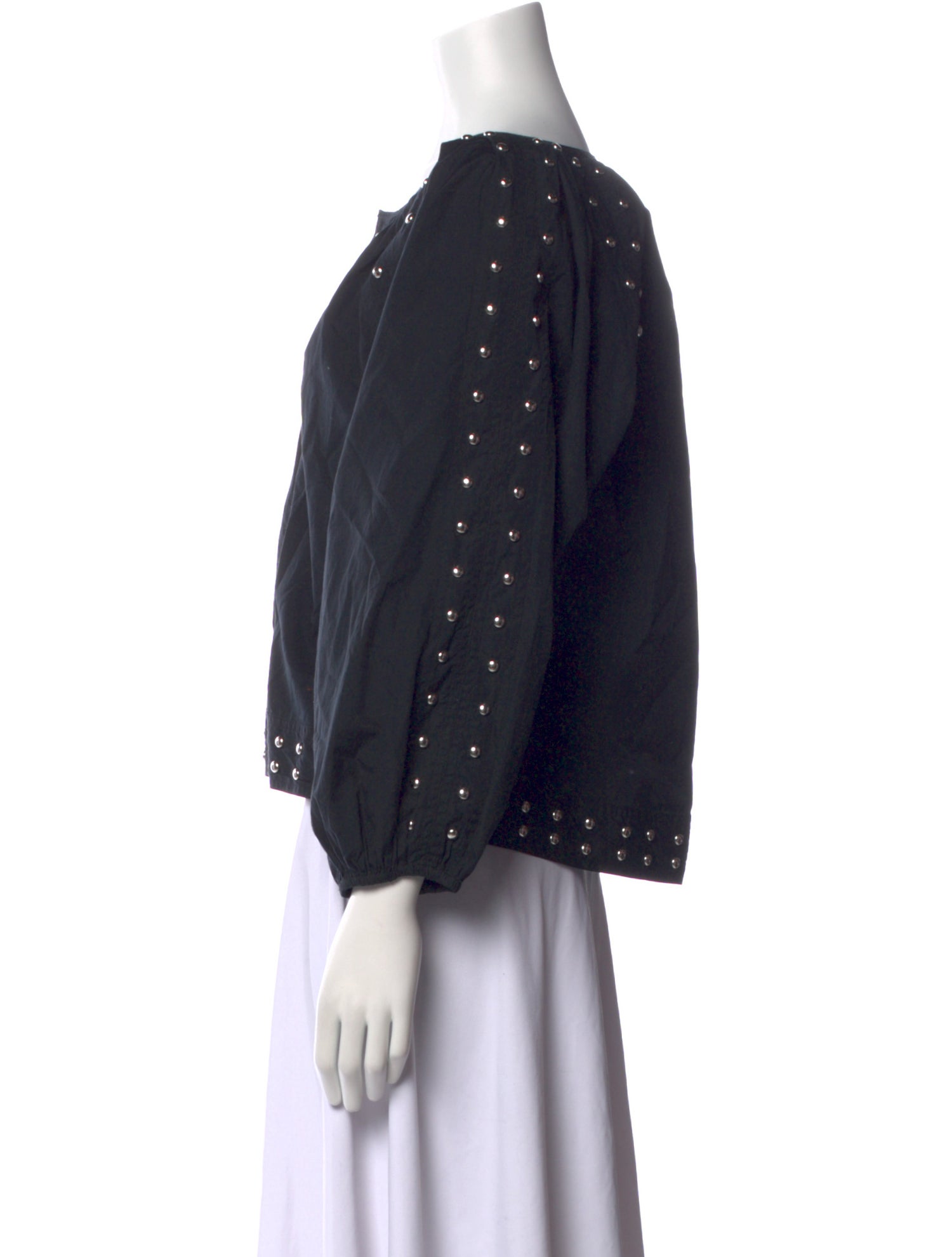 The Great V-Neck Long Sleeve Blouse w/ Tags