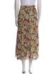 The Great Floral Print Midi Length Skirt