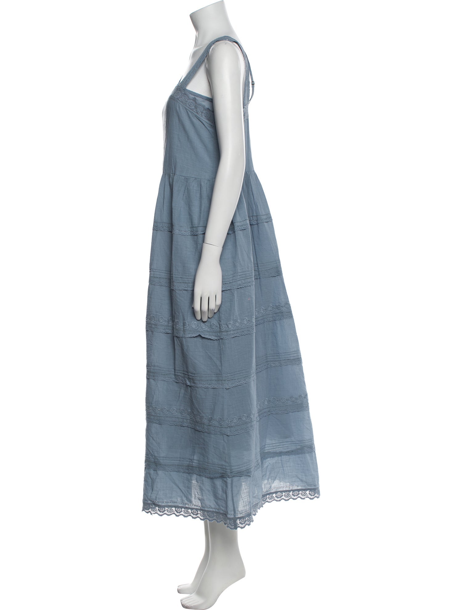 The Great Square Neckline Long Dress