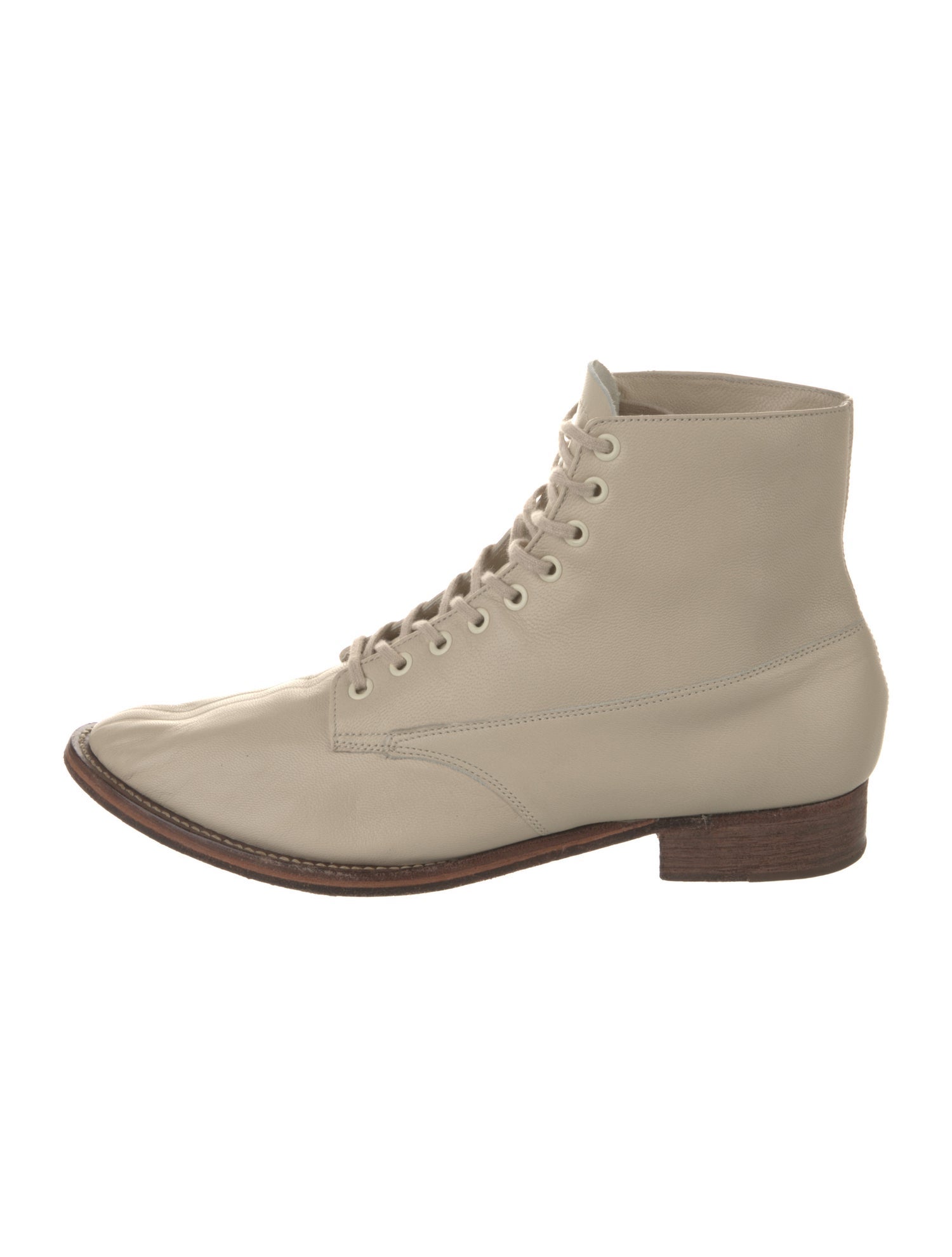 The Great Leather Lace-Up Boots